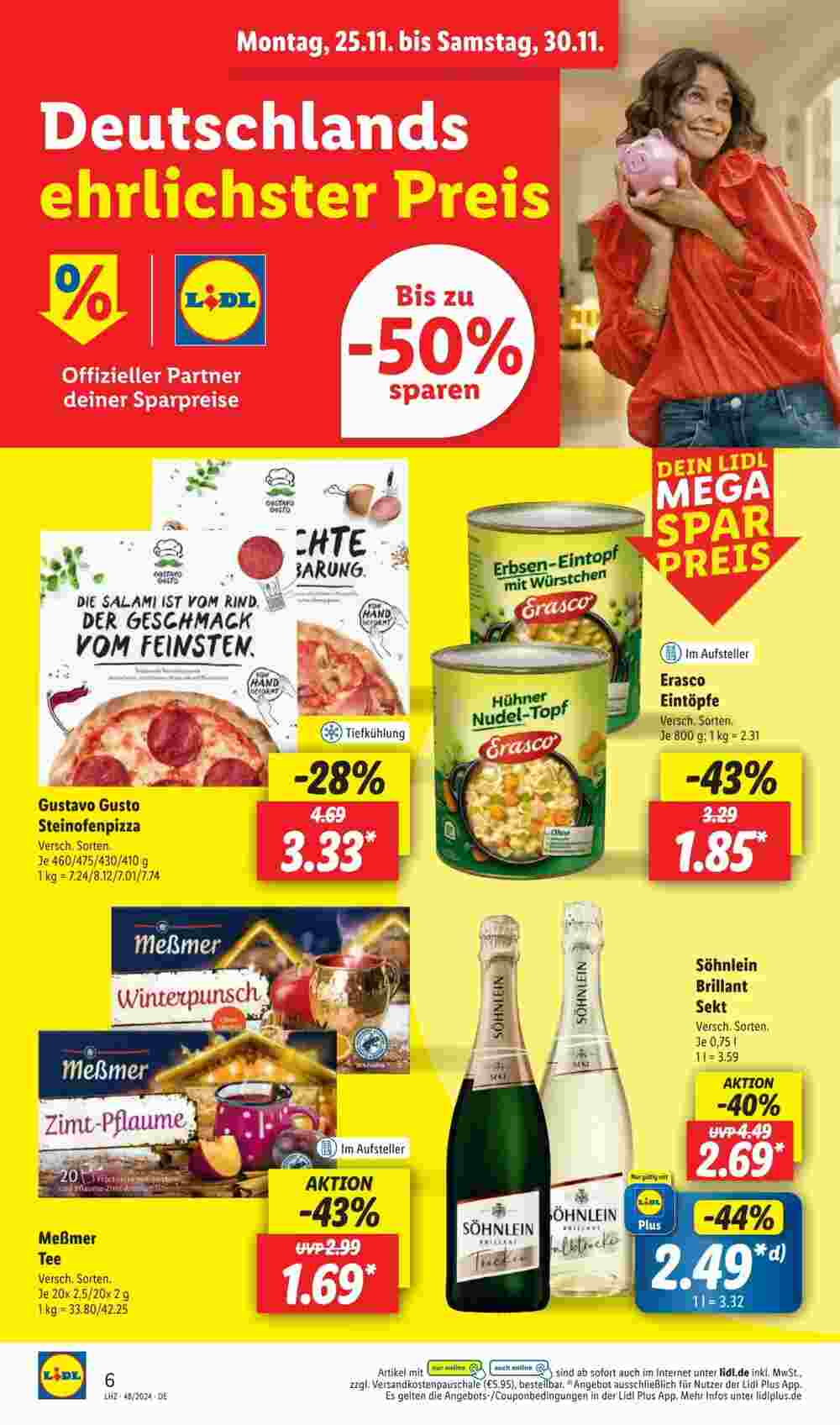 Lidl Prospekt (ab 25.11.2024) zum Blättern - Seite 10