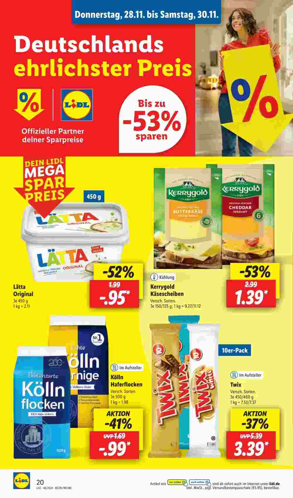 Lidl Prospekt (ab 25.11.2024) zum Blättern - Seite 24