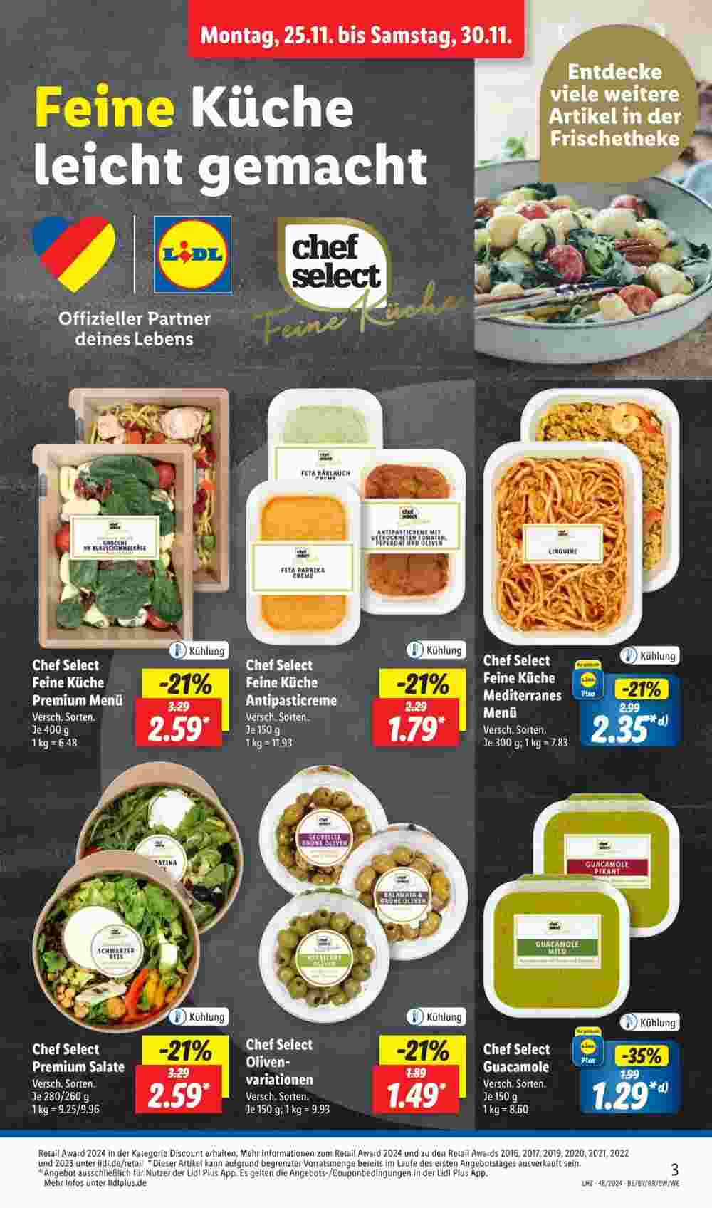 Lidl Prospekt (ab 25.11.2024) zum Blättern - Seite 3