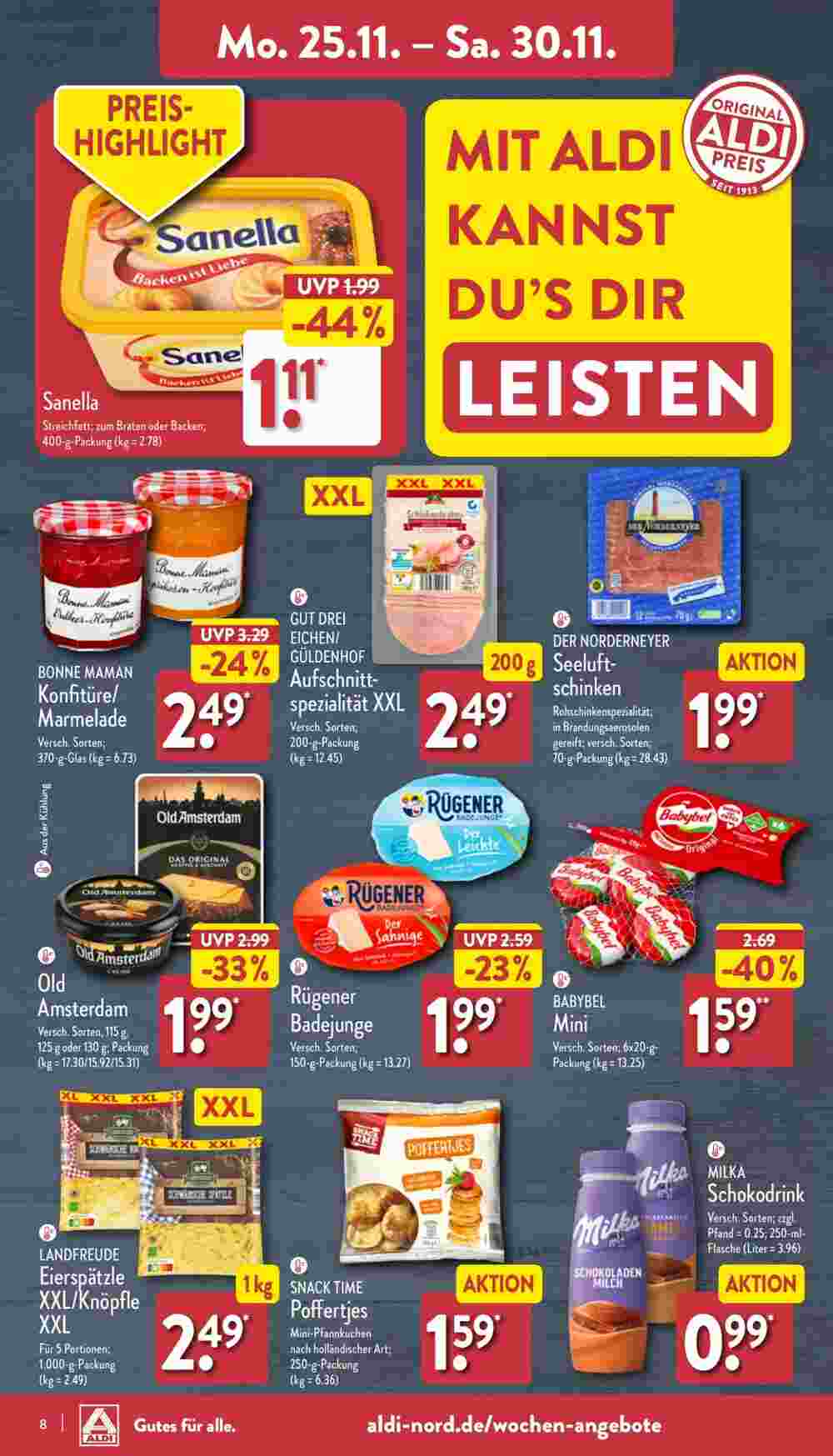 Aldi Nord Prospekt (ab 25.11.2024) zum Blättern - Seite 8