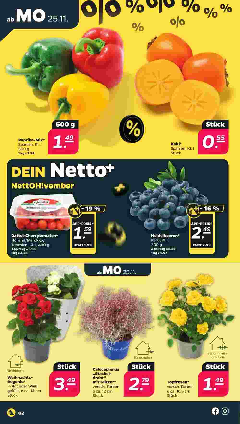 NETTO Prospekt (ab 25.11.2024) zum Blättern - Seite 2