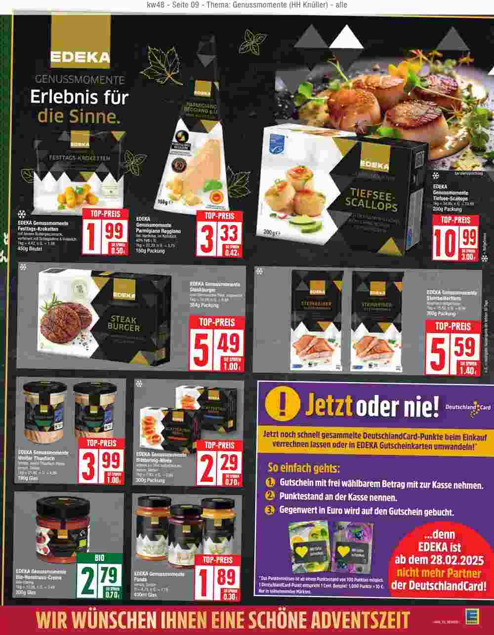 Edeka Prospekt (ab 25.11.2024) zum Blättern - Seite 9