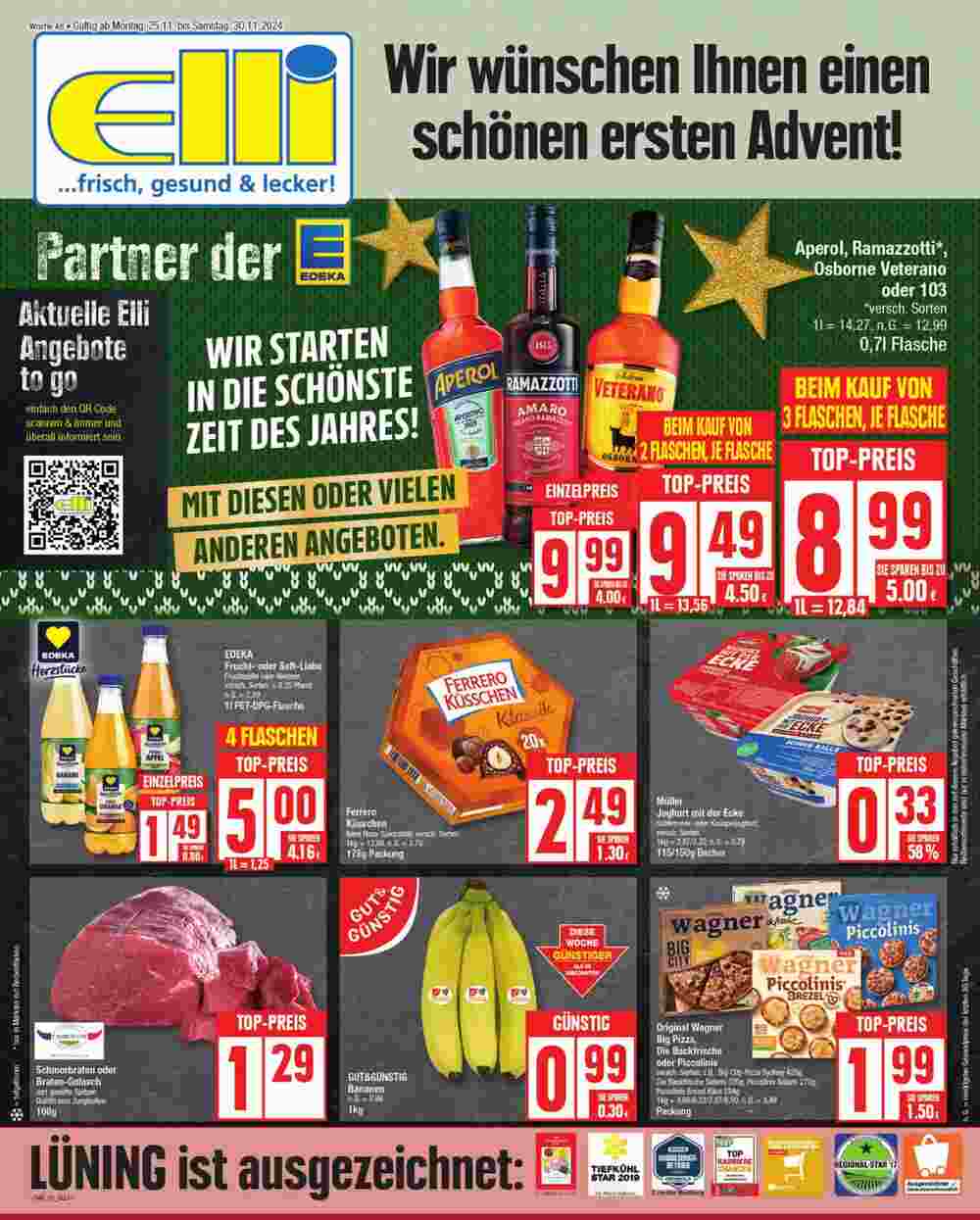 Elli Markt Prospekt (ab 25.11.2024) zum Blättern - Seite 1