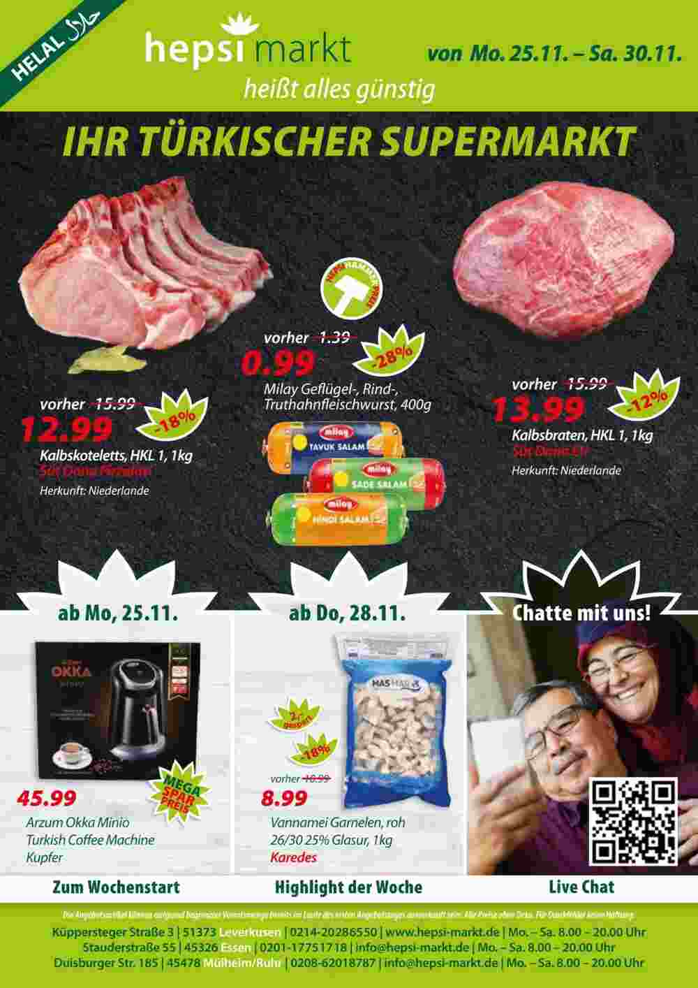 Hepsi-Markt Prospekt (ab 25.11.2024) zum Blättern - Seite 1