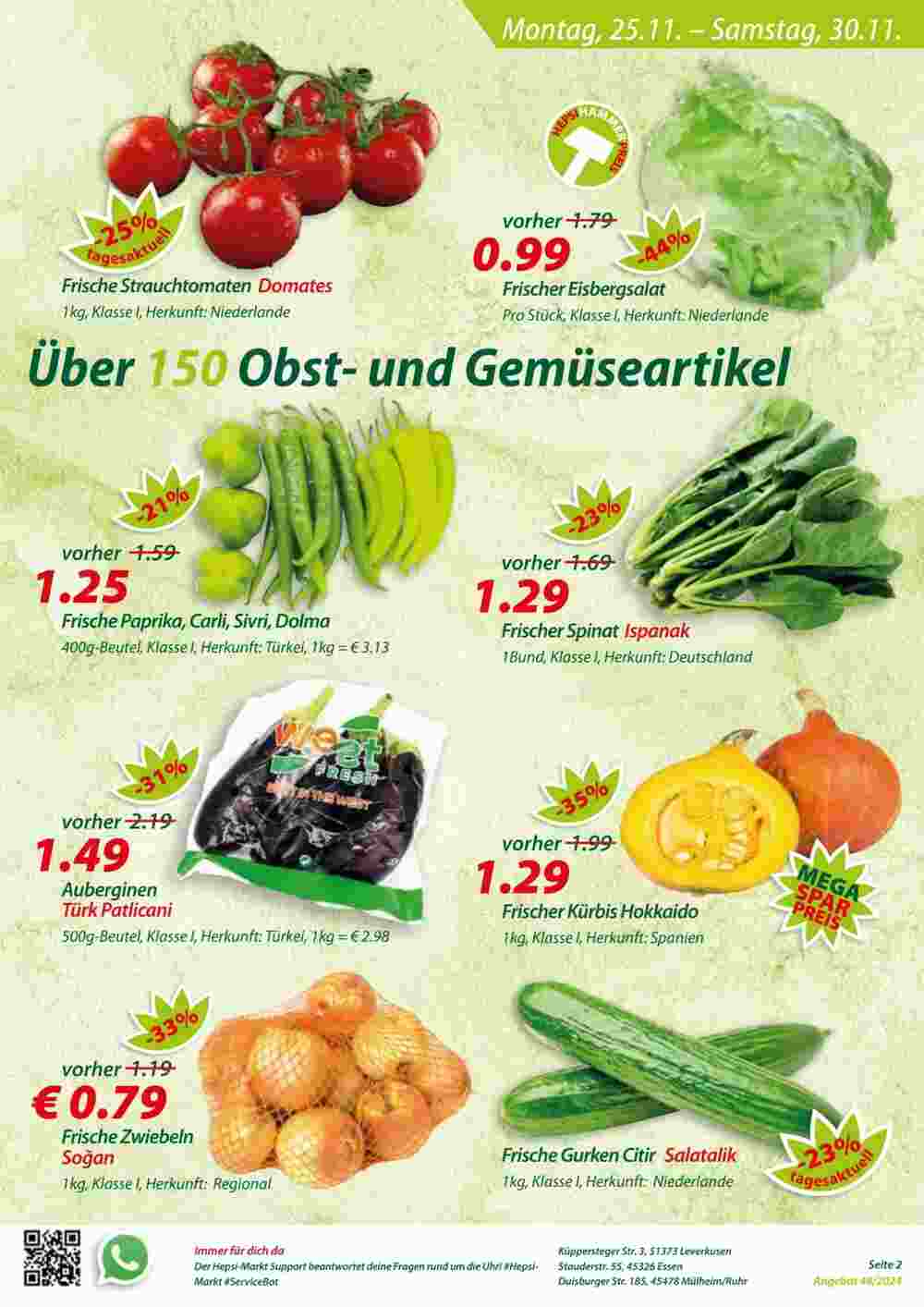 Hepsi-Markt Prospekt (ab 25.11.2024) zum Blättern - Seite 2