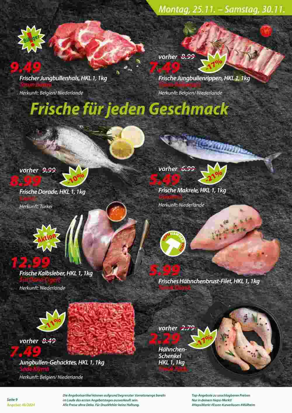 Hepsi-Markt Prospekt (ab 25.11.2024) zum Blättern - Seite 9