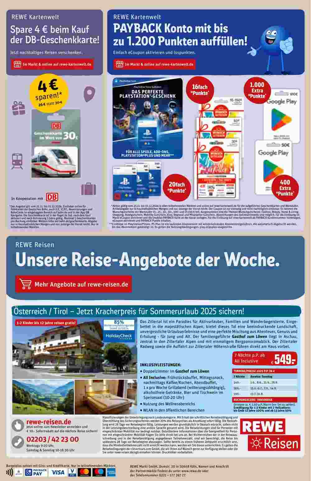 REWE Prospekt (ab 25.11.2024) zum Blättern - Seite 30