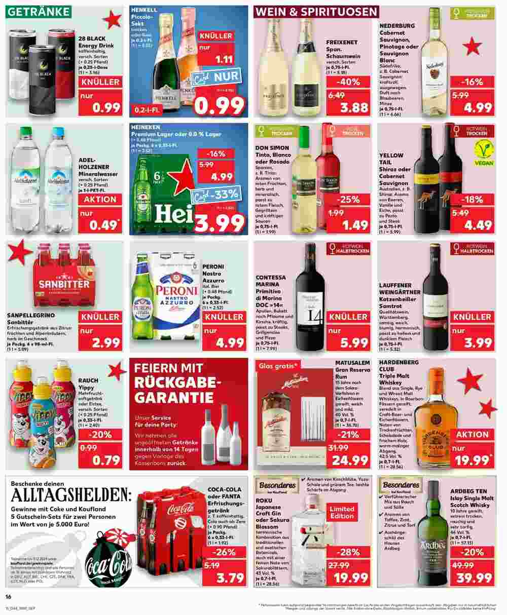 Kaufland Prospekt (ab 27.11.2024) zum Blättern - Seite 16