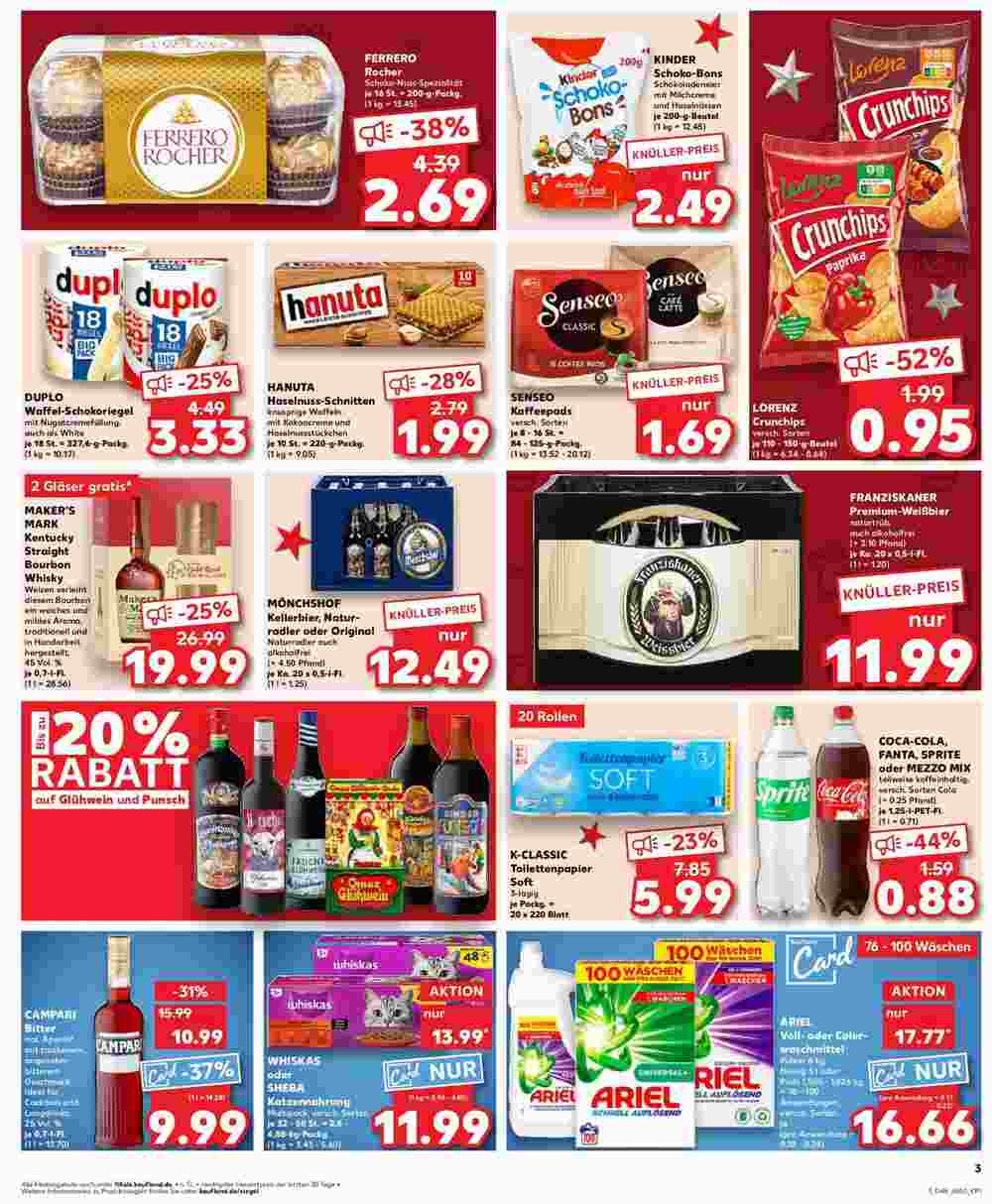 Kaufland Prospekt (ab 27.11.2024) zum Blättern - Seite 3