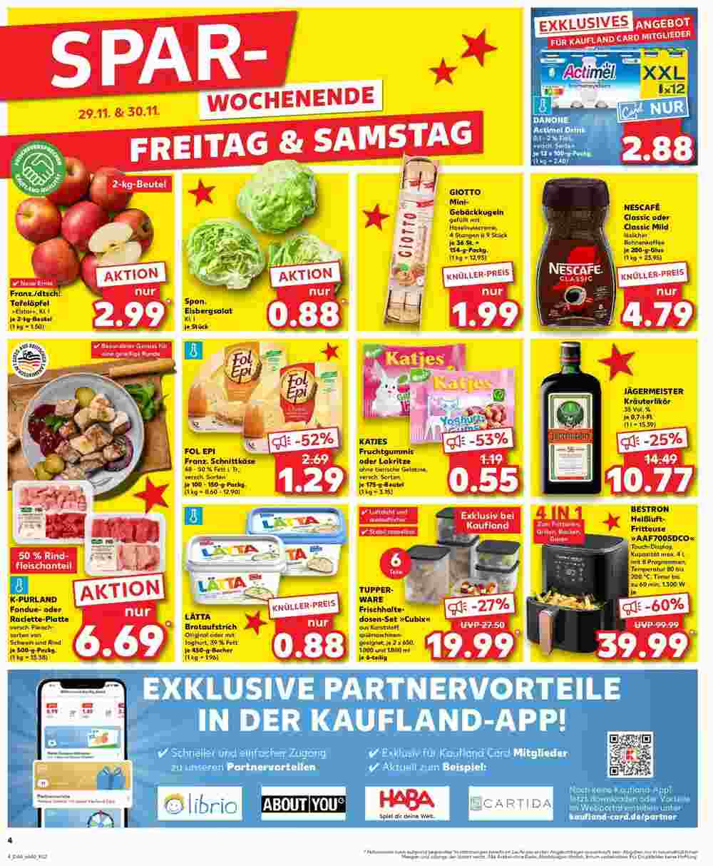 Kaufland Prospekt (ab 27.11.2024) zum Blättern - Seite 4