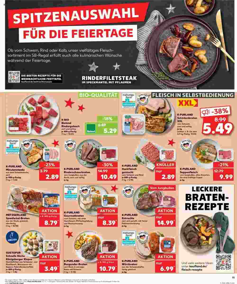 Kaufland Prospekt (ab 28.11.2024) zum Blättern - Seite 11