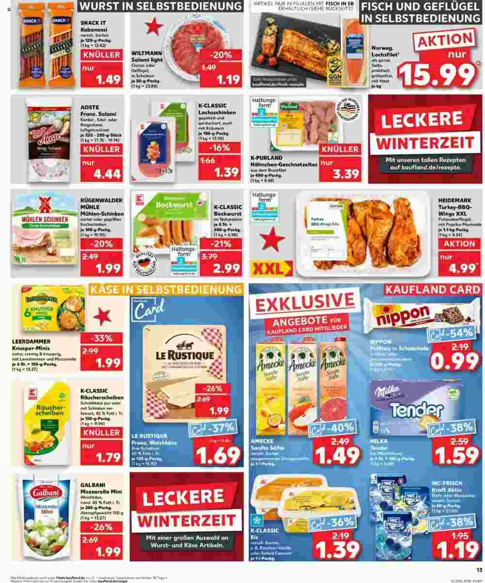 Kaufland Prospekt (ab 28.11.2024) zum Blättern - Seite 13