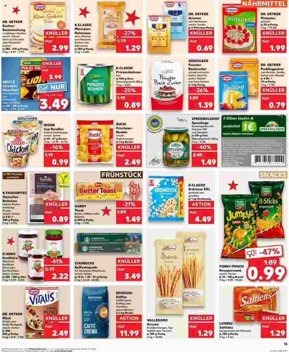 Kaufland Prospekt (ab 28.11.2024) zum Blättern - Seite 15