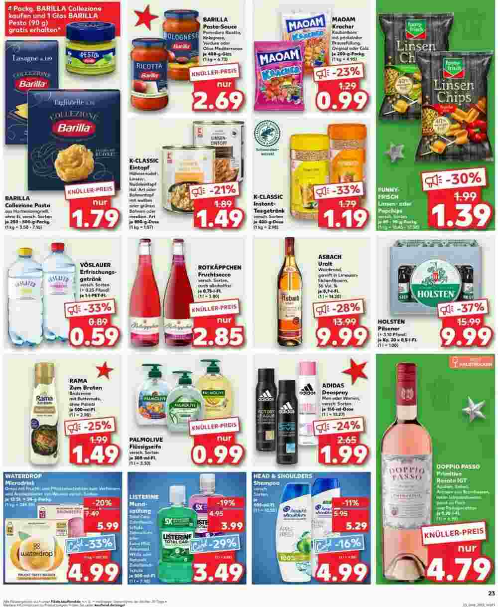 Kaufland Prospekt (ab 28.11.2024) zum Blättern - Seite 23