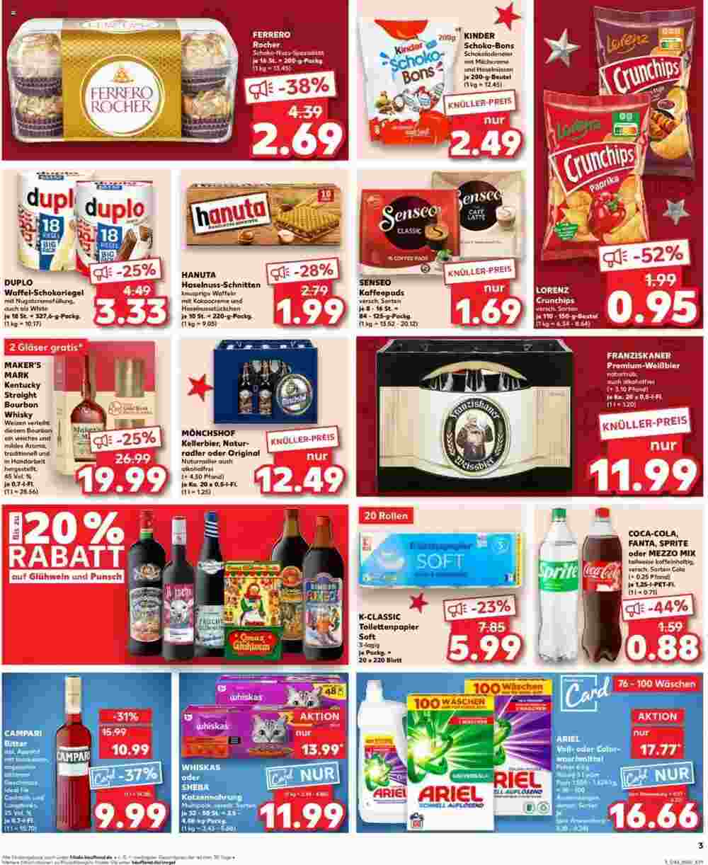 Kaufland Prospekt (ab 28.11.2024) zum Blättern - Seite 3