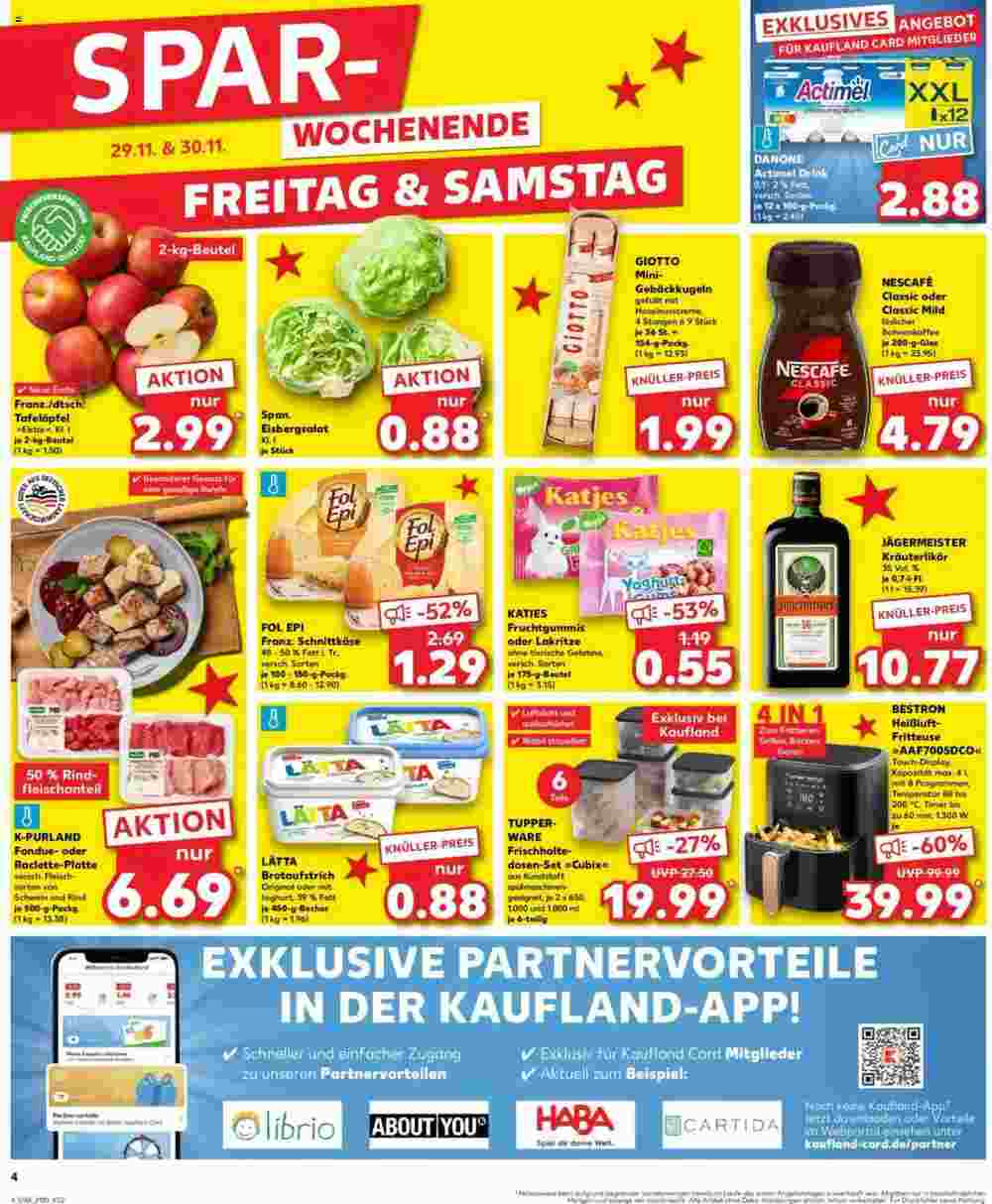 Kaufland Prospekt (ab 28.11.2024) zum Blättern - Seite 4