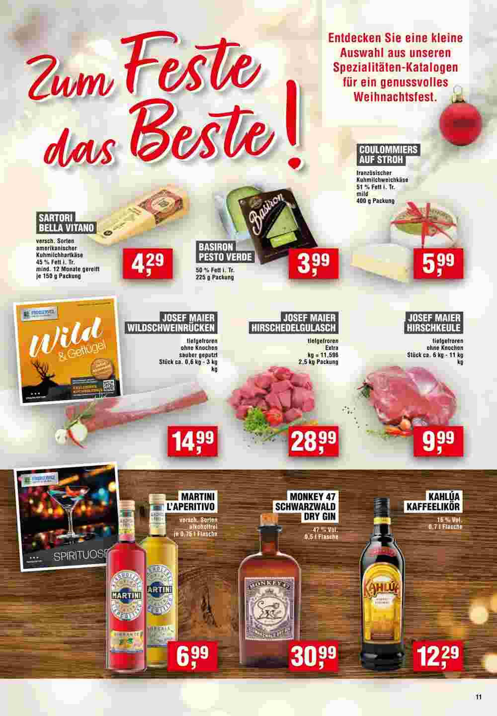 EDEKA Foodservice Prospekt (ab 28.11.2024) zum Blättern - Seite 11