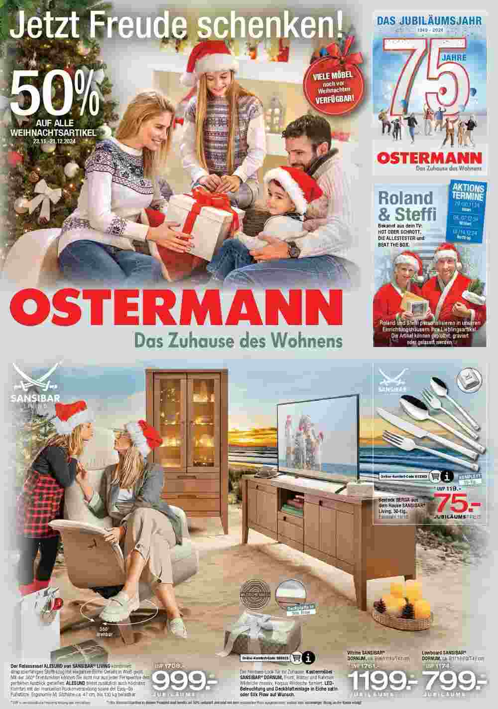 Ostermann Prospekt (ab 29.11.2024) zum Blättern - Seite 1