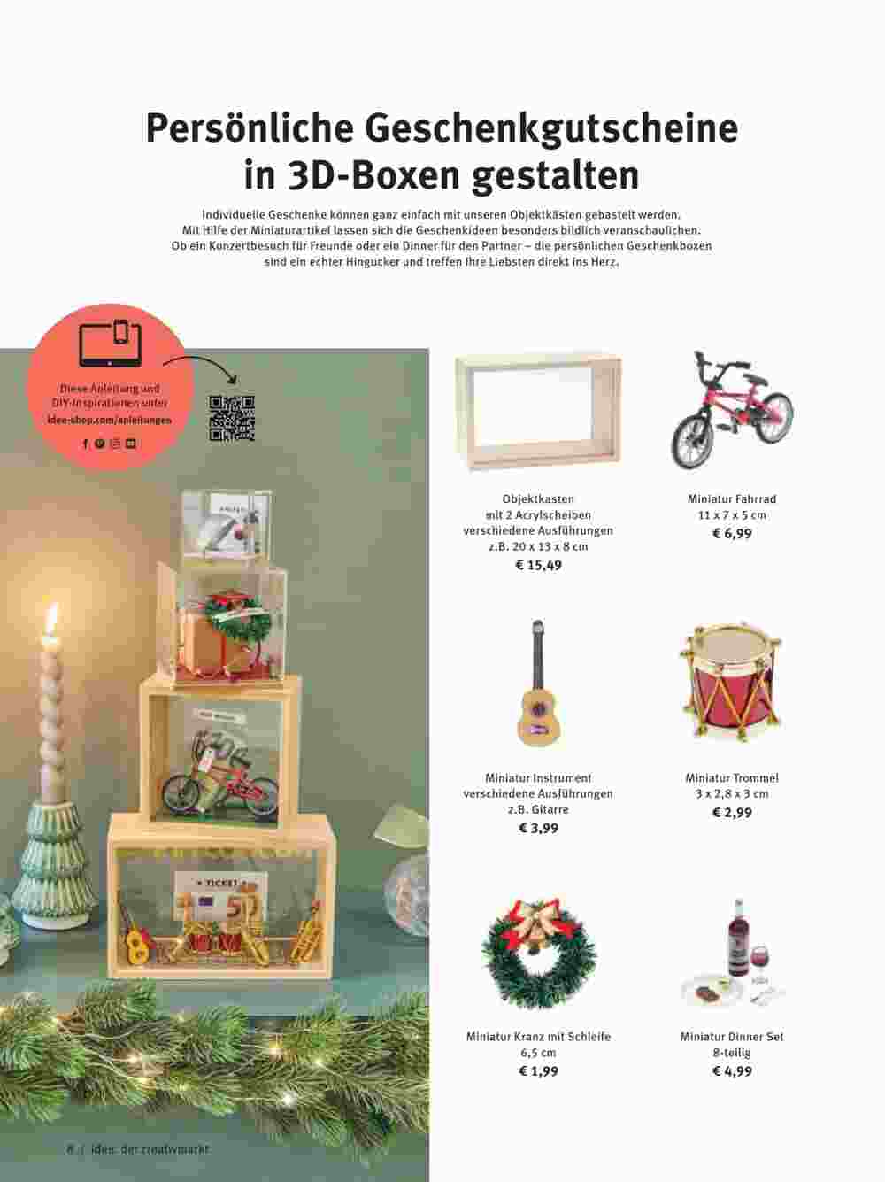 Idee Creativmarkt Prospekt (ab 01.12.2024) zum Blättern - Seite 8