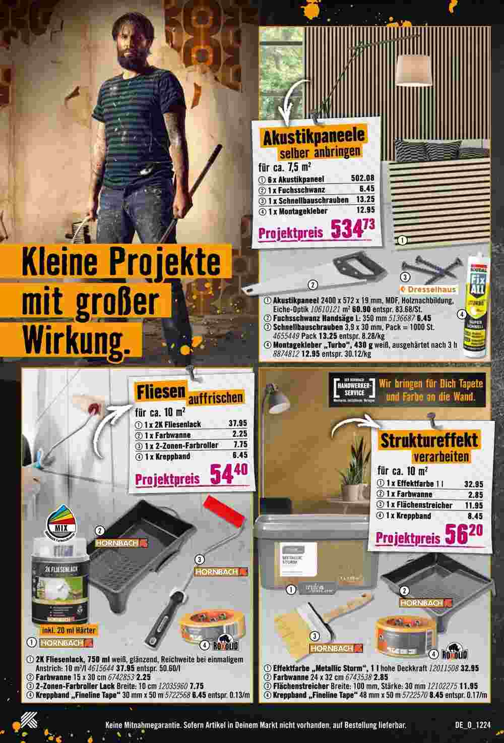 Hornbach Prospekt (ab 01.12.2024) zum Blättern - Seite 10