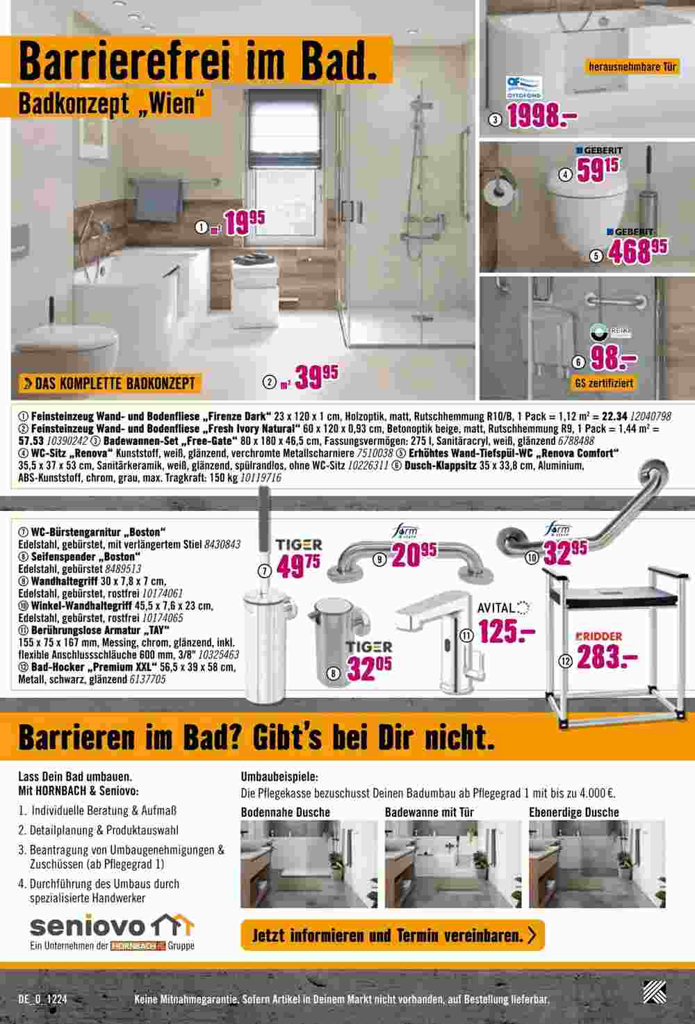 Hornbach Prospekt (ab 01.12.2024) zum Blättern - Seite 13