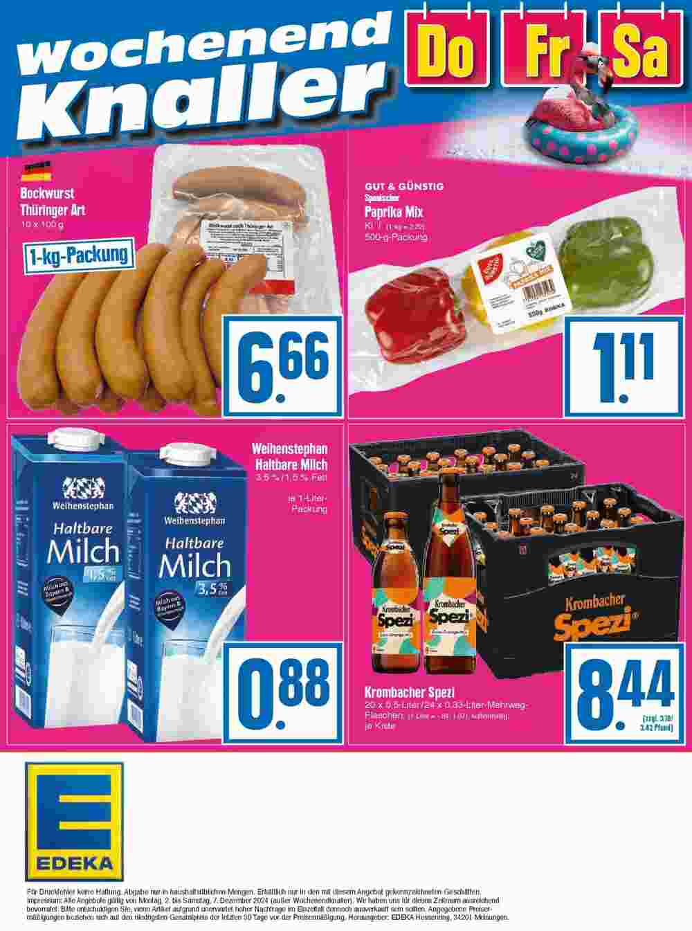 EDEKA Hahner Prospekt (ab 01.12.2024) zum Blättern - Seite 18