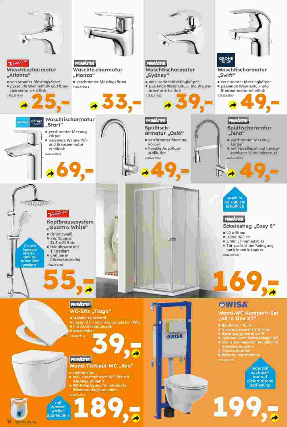 Globus Baumarkt Prospekt (ab 01.12.2024) zum Blättern - Seite 14