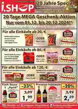 i.shop Prospekt (ab 01.12.2024) zum Blättern