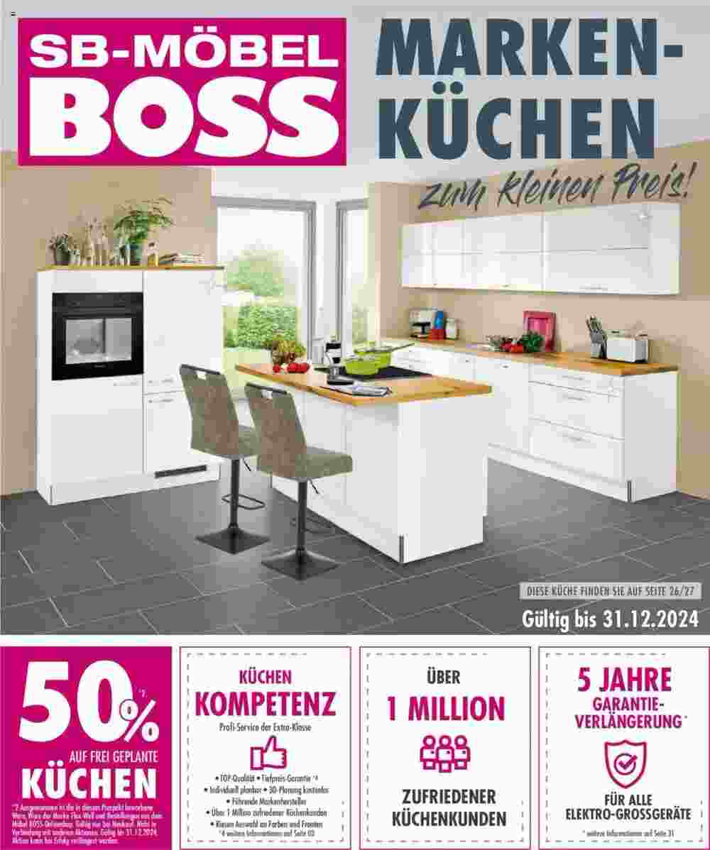 Möbel Boss Prospekt (ab 01.12.2024) zum Blättern - Seite 1