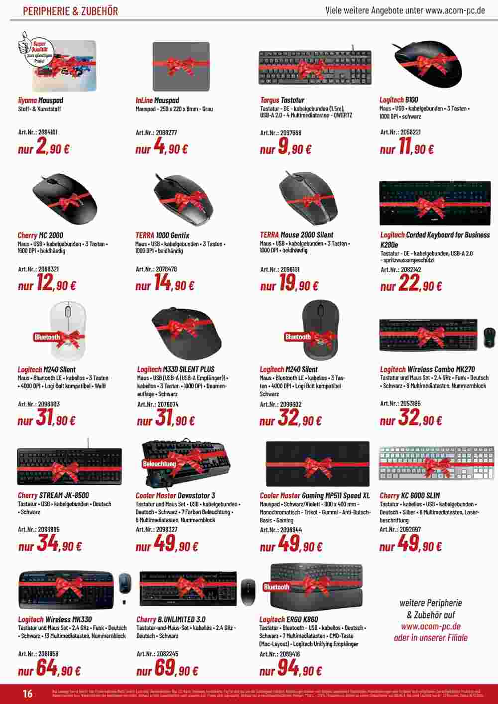 ACom PC Prospekt (ab 01.12.2024) zum Blättern - Seite 16