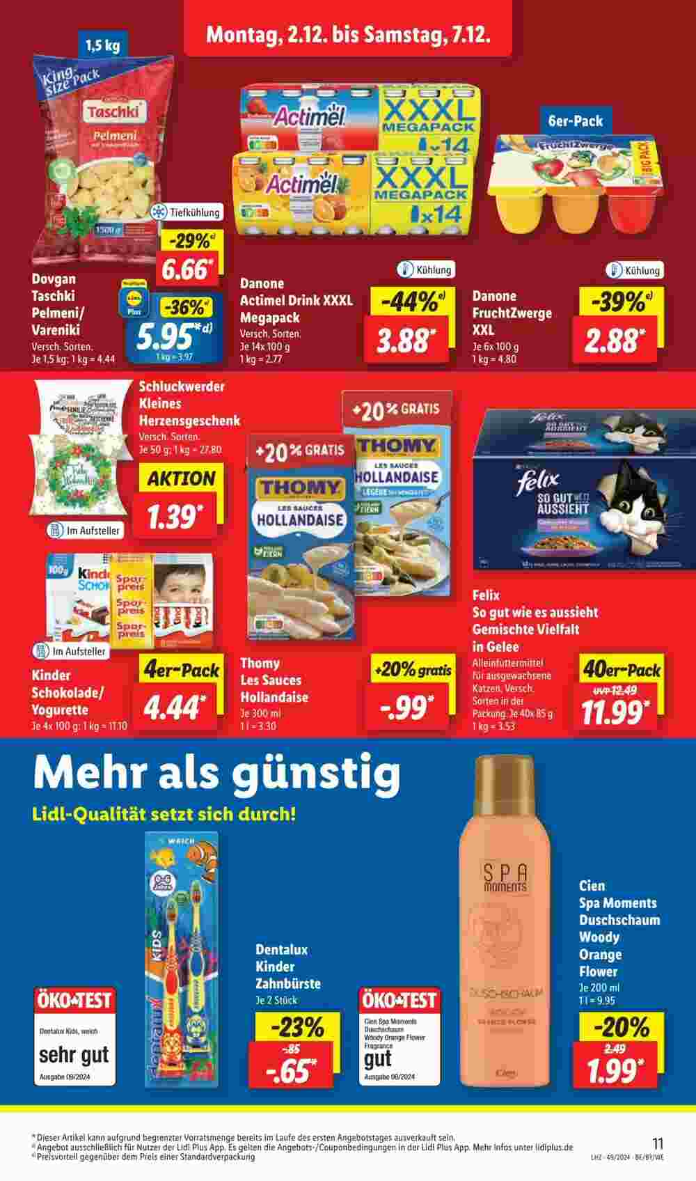 Lidl Prospekt (ab 02.12.2024) zum Blättern - Seite 13