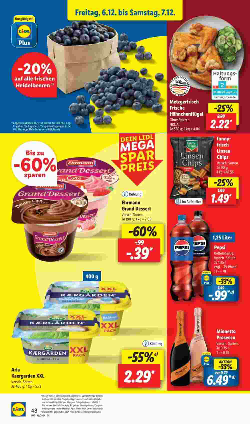 Lidl Prospekt (ab 02.12.2024) zum Blättern - Seite 60