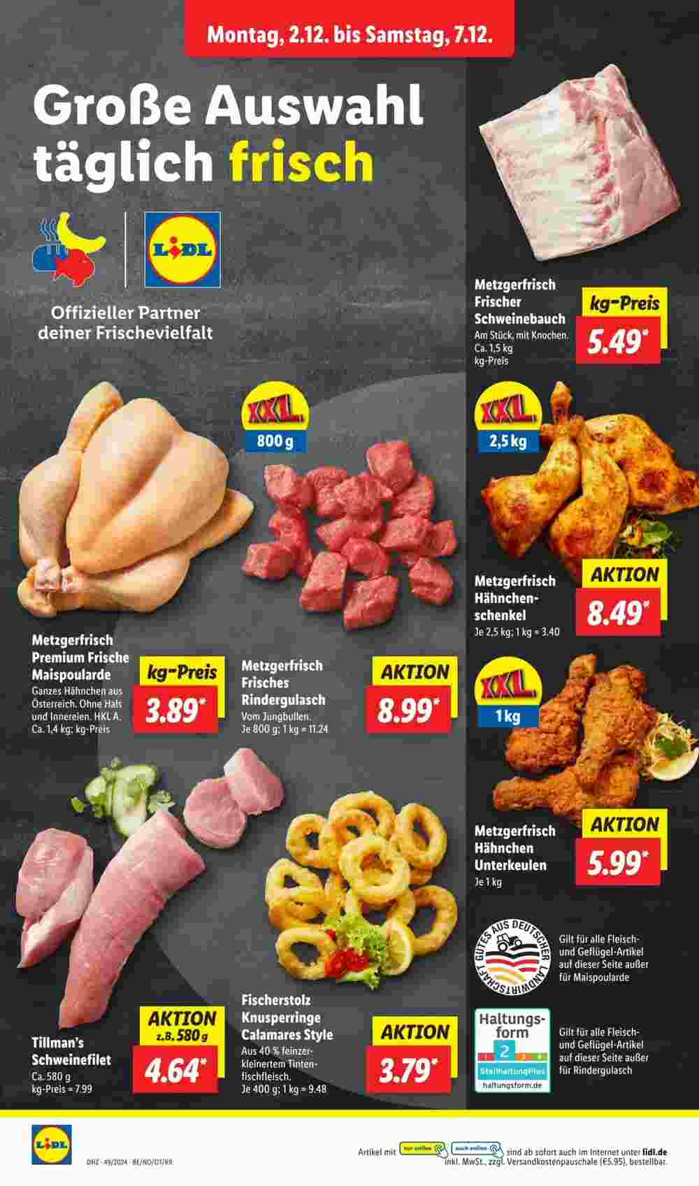 Lidl Prospekt (ab 02.12.2024) zum Blättern - Seite 8