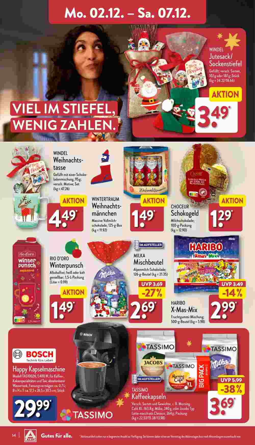 Aldi Nord Prospekt (ab 02.12.2024) zum Blättern - Seite 14