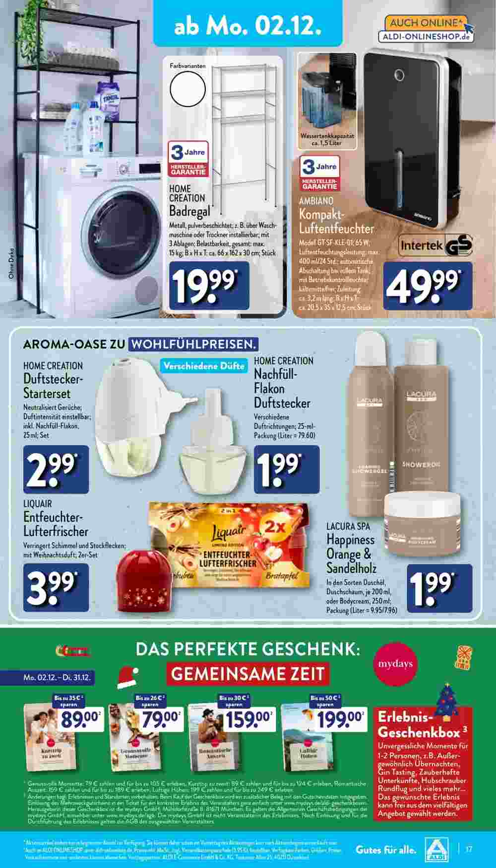 Aldi Nord Prospekt (ab 02.12.2024) zum Blättern - Seite 17