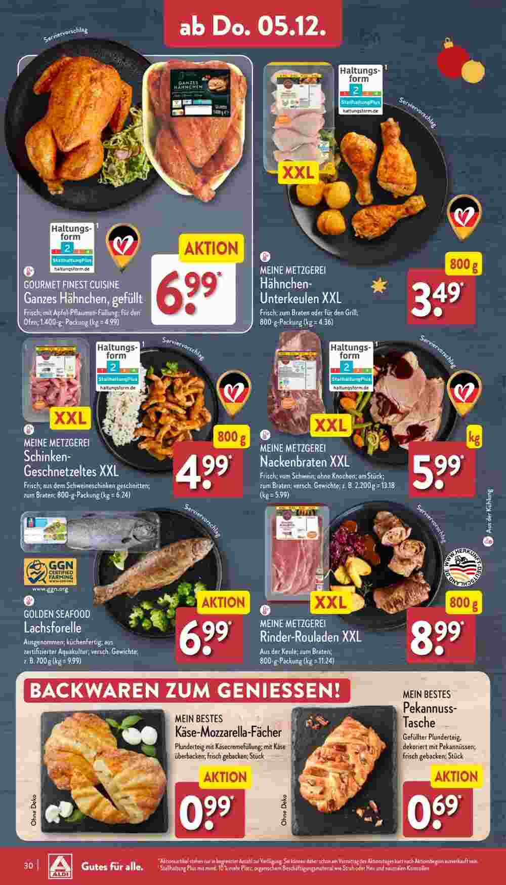 Aldi Nord Prospekt (ab 02.12.2024) zum Blättern - Seite 30