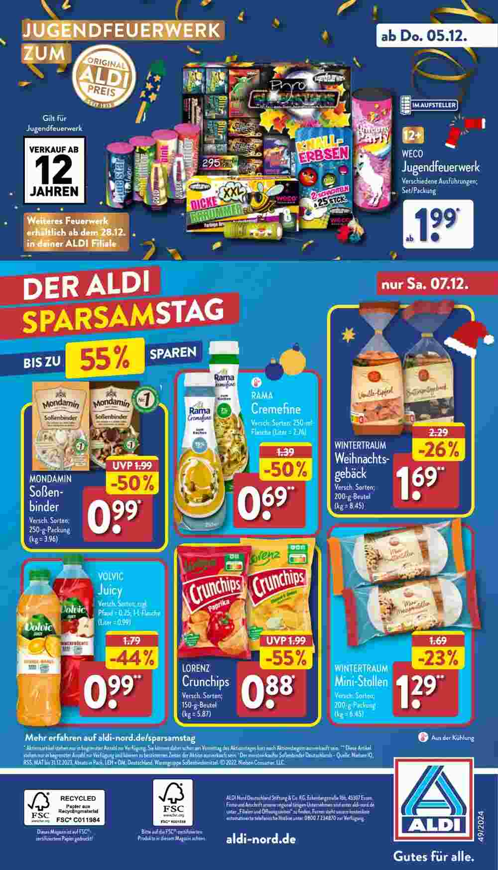 Aldi Nord Prospekt (ab 02.12.2024) zum Blättern - Seite 40