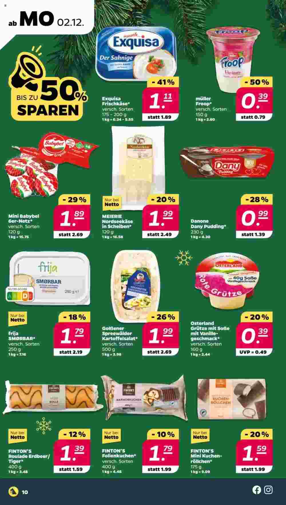 NETTO Prospekt (ab 02.12.2024) zum Blättern - Seite 10