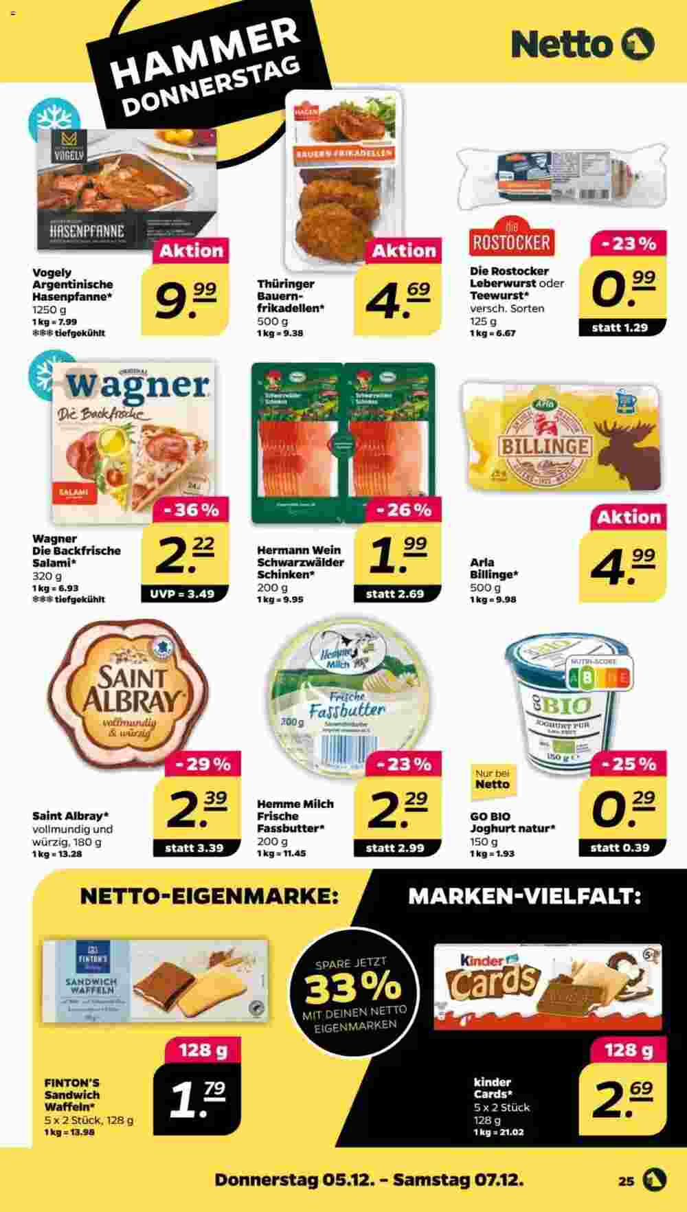 NETTO Prospekt (ab 02.12.2024) zum Blättern - Seite 25