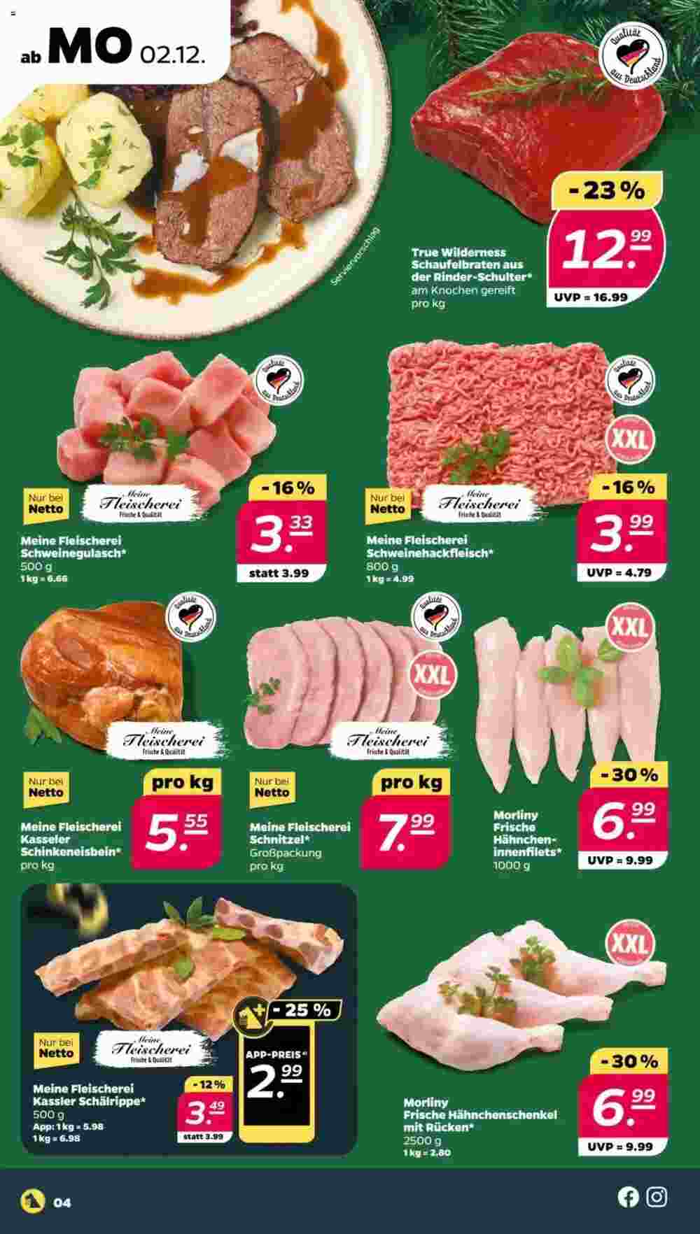 NETTO Prospekt (ab 02.12.2024) zum Blättern - Seite 4