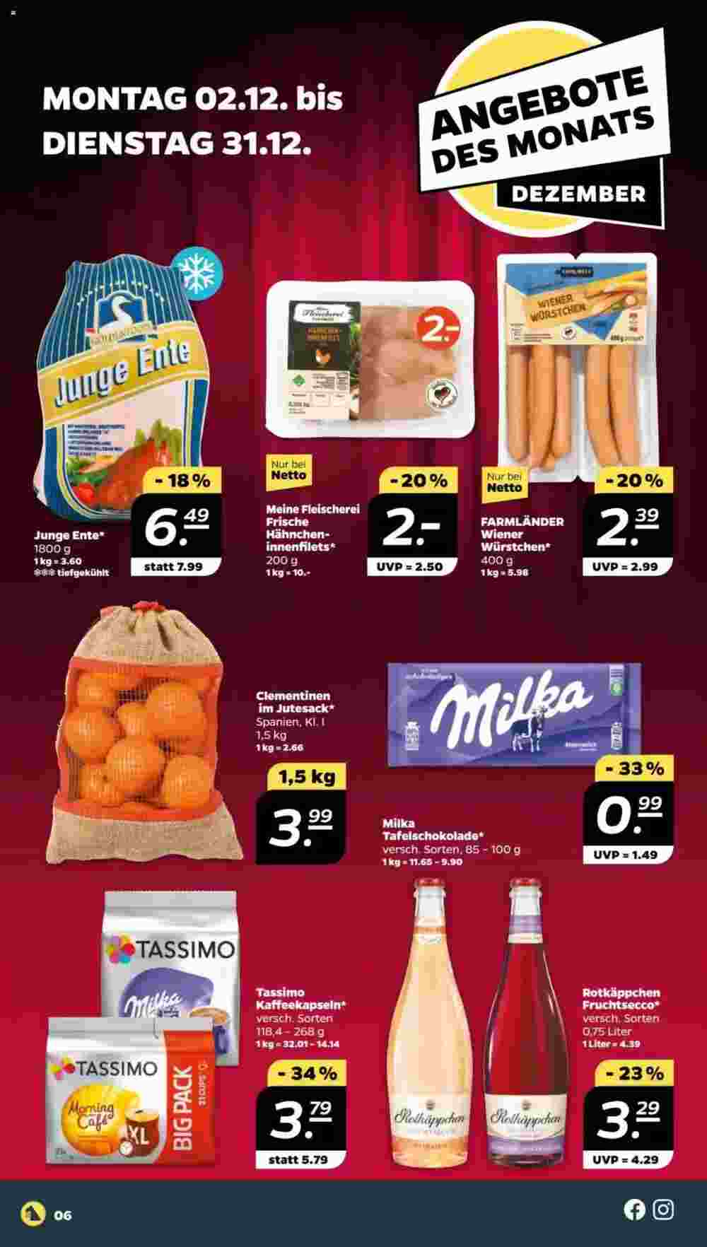 NETTO Prospekt (ab 02.12.2024) zum Blättern - Seite 6