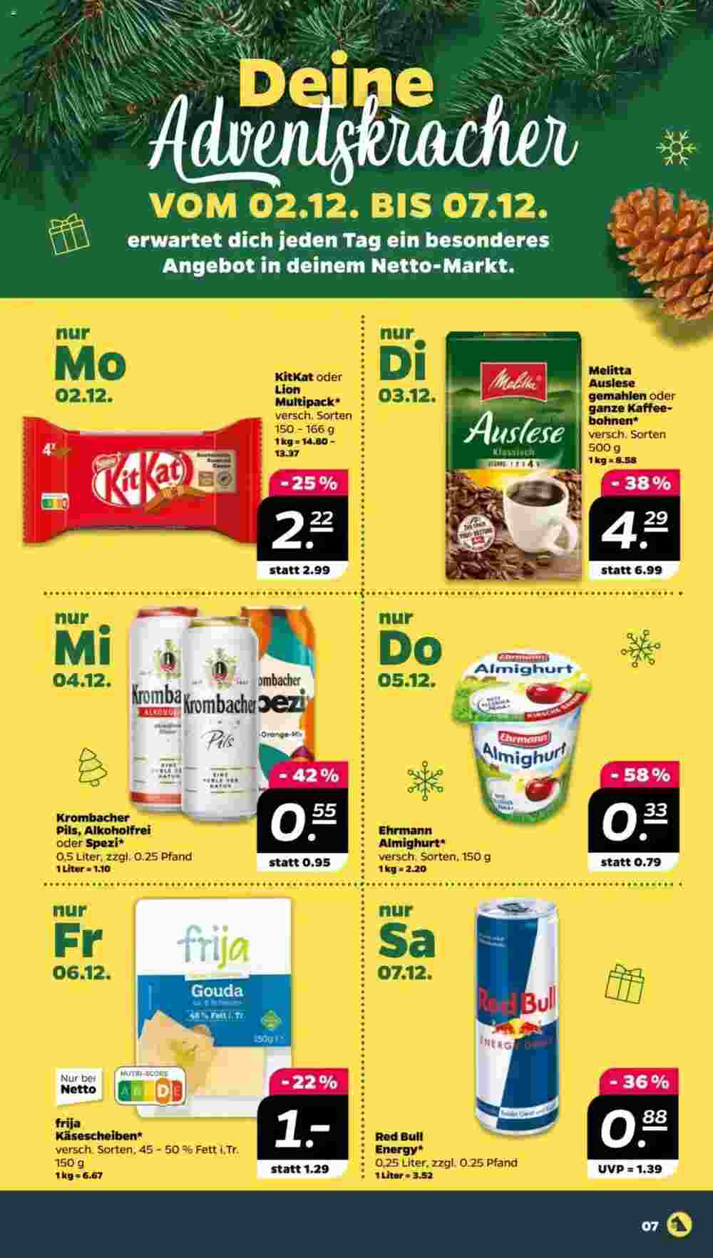 NETTO Prospekt (ab 02.12.2024) zum Blättern - Seite 7