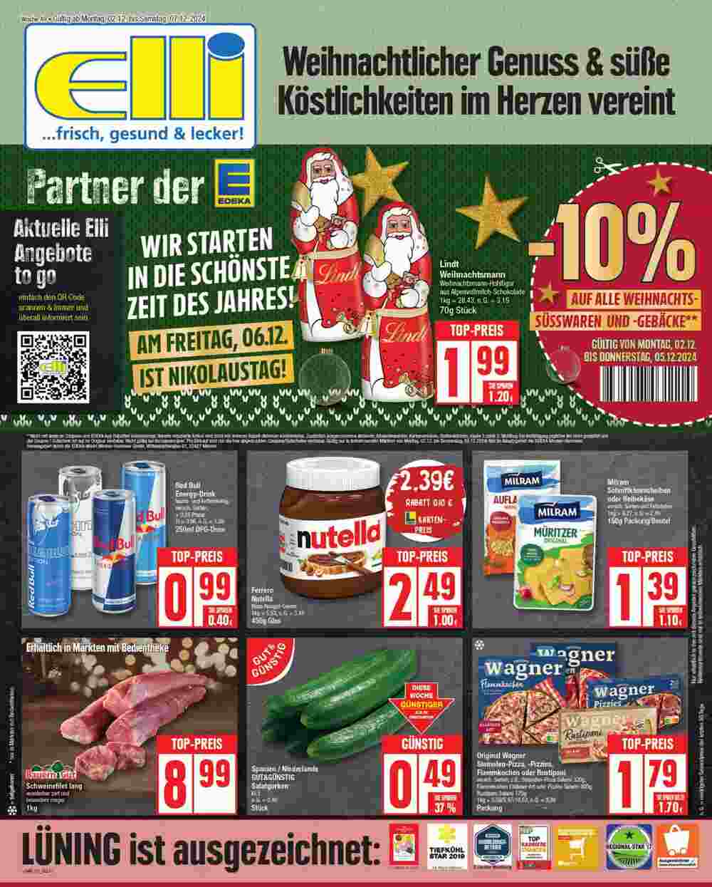 Elli Markt Prospekt (ab 02.12.2024) zum Blättern - Seite 1