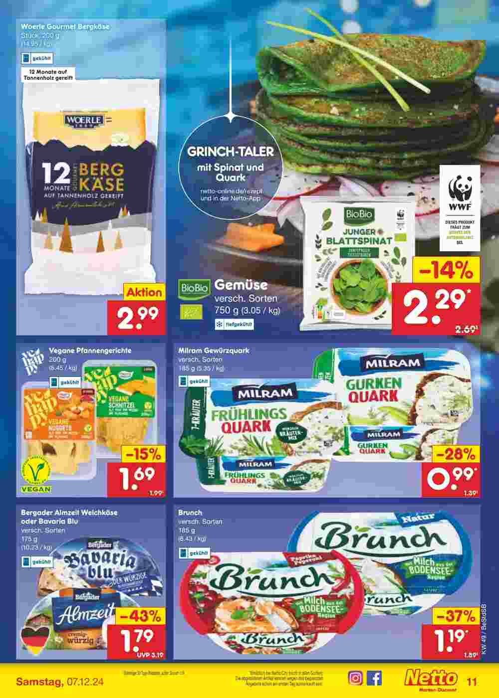 Netto Marken-Discount Prospekt (ab 02.12.2024) zum Blättern - Seite 11