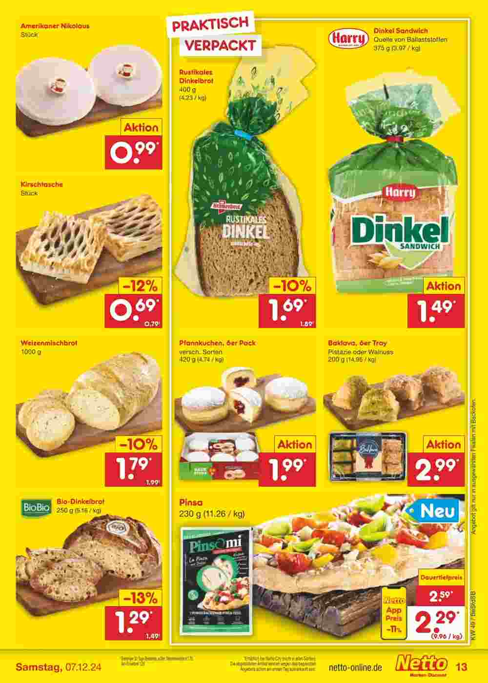 Netto Marken-Discount Prospekt (ab 02.12.2024) zum Blättern - Seite 13