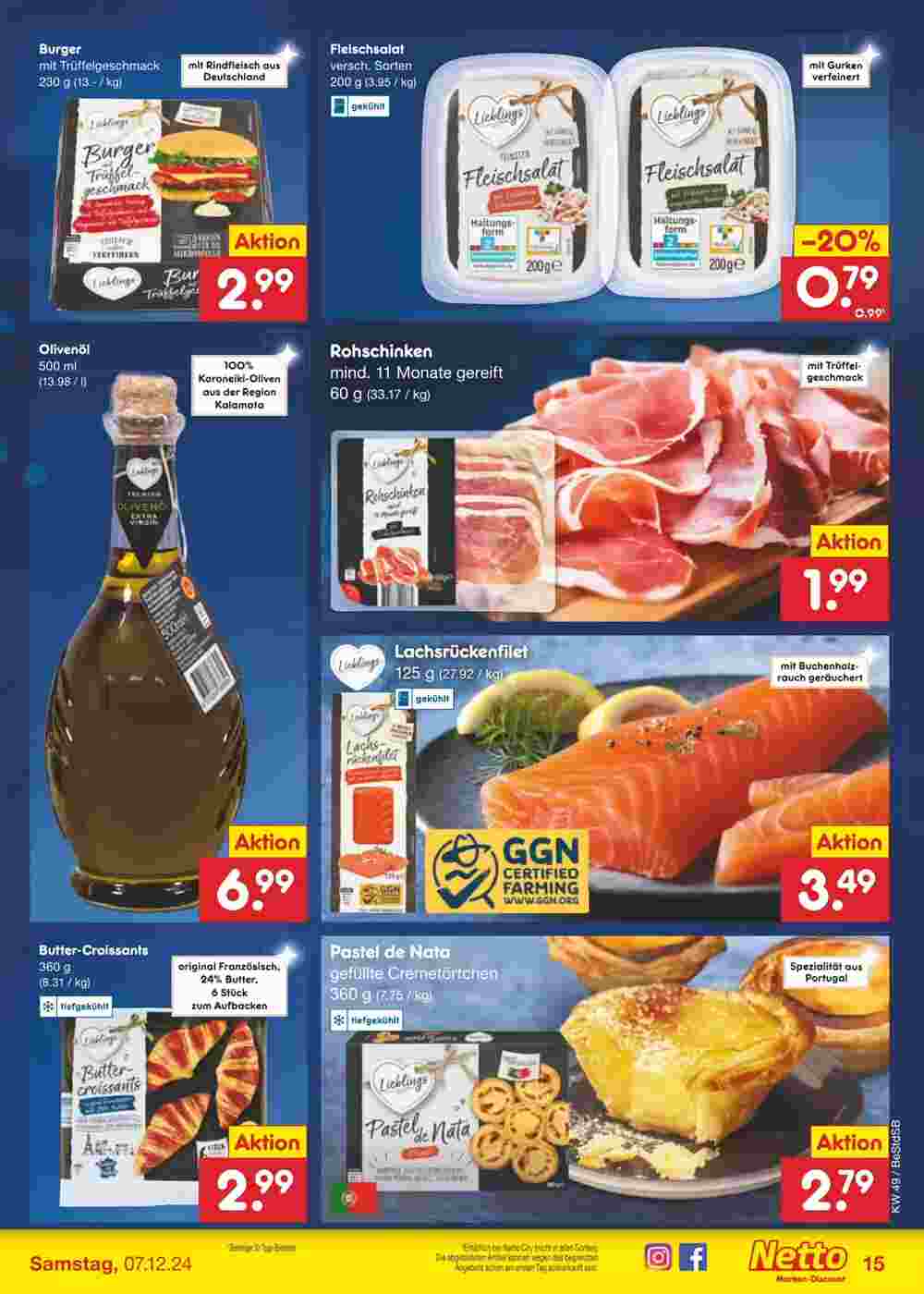 Netto Marken-Discount Prospekt (ab 02.12.2024) zum Blättern - Seite 15