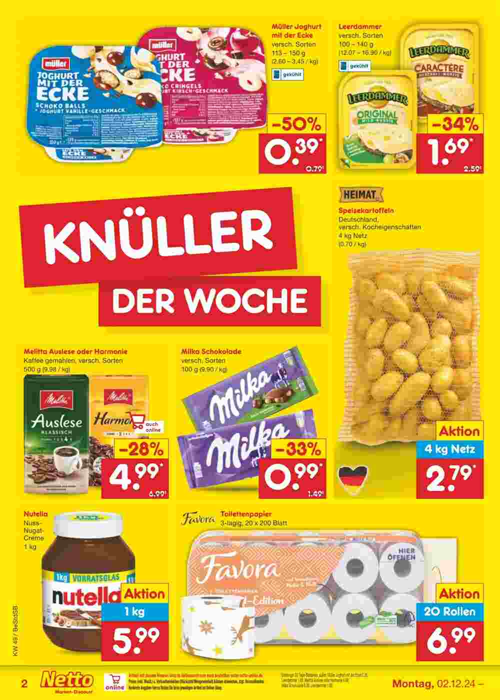 Netto Marken-Discount Prospekt (ab 02.12.2024) zum Blättern - Seite 2