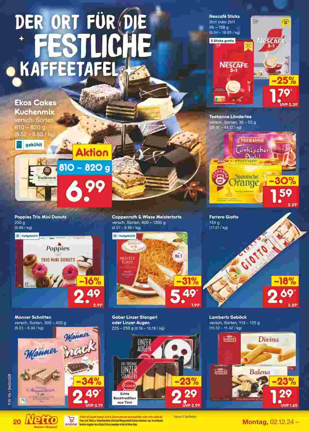 Netto Marken-Discount Prospekt (ab 02.12.2024) zum Blättern - Seite 23