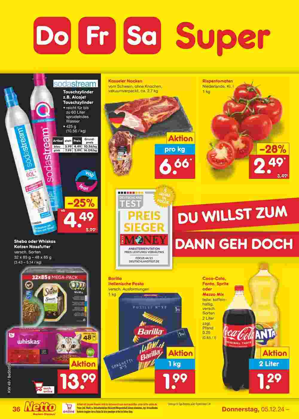 Netto Marken-Discount Prospekt (ab 02.12.2024) zum Blättern - Seite 50