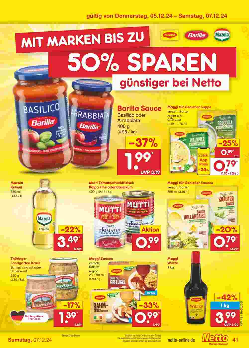 Netto Marken-Discount Prospekt (ab 02.12.2024) zum Blättern - Seite 55